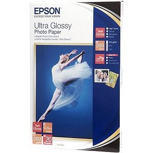  Epson Fotópapír 10 x 15 cm fényes 20db 300g/m2  (C13S041926) 