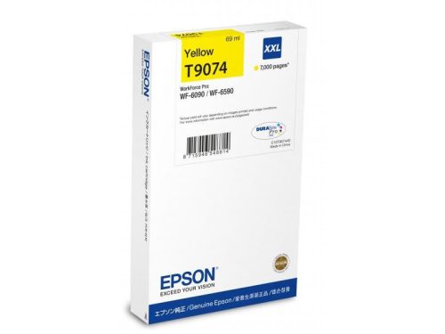  Epson C13T907440 WF-6xxx XXL patron sárga 