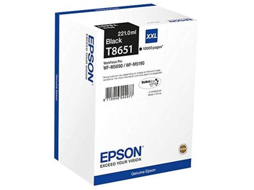  Epson C13T865140 tintapatron fekete 