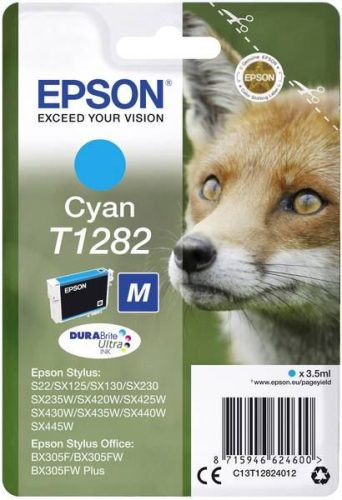  Epson T1282 DURABrite Ultra tintapatron cián (C13T12824012) 