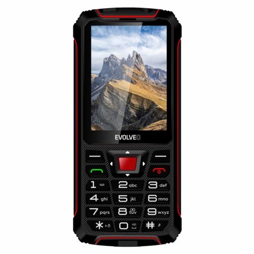  Evolveo StrongPhone W4 Dual-Sim mobiltelefon fekete-piros (SGP-W4-BR) 