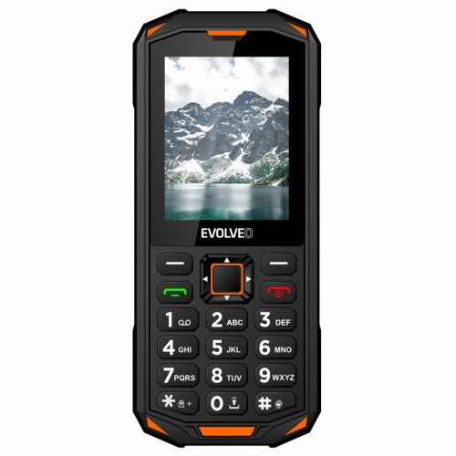  Evolveo StrongPhone X5 mobiltelefon fekete-narancs (SGP-X5) 