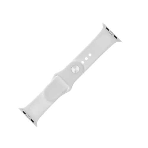  FIXED Apple Watch 42mm/44mm szilikon szíj szett fehér (FIXSST-434-WH) 