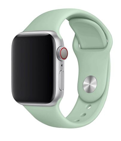  FIXED Apple Watch 38mm/40mm/41mm szilikon szíj szett világos türkiz (FIXSST-436-LGTU) 