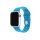  FIXED Set Apple Watch 42/44/45mm szilikon szíj sőtét kék (FIXSST-434-DEBL) 