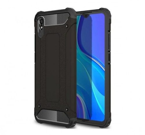  Forcell Armor Xiaomi Redmi 9A tok, fekete (51986) 