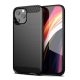  Forcell Carbon Apple iPhone 14 Pro hátlap tok fekete (67607) 