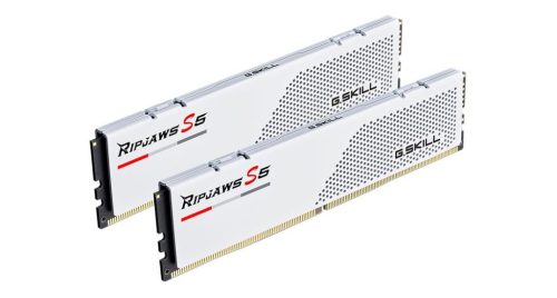  32GB 5200MHz DDR5 RAM G.Skill Ripjaws S5 White (2x16GB) (F5-5200J3636C16GX2-RS5W) 