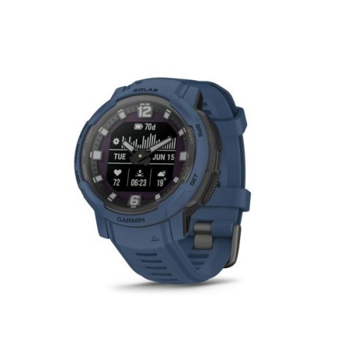  Garmin Instinct Crossover Solar okosóra kék ( 010-02730-02) 