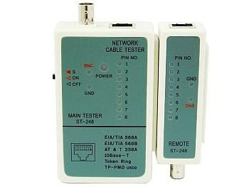  Gembird RJ-45 és RG-58 kábel tesztelő (NCT-1) 