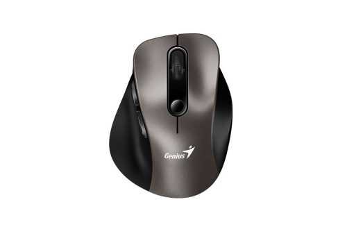  Genius Mini Ergo 9000S vezeték nélküli (Bluetooth 5.0 / 2.4GHz) csendes egér Champagne titanium (31030038402) 