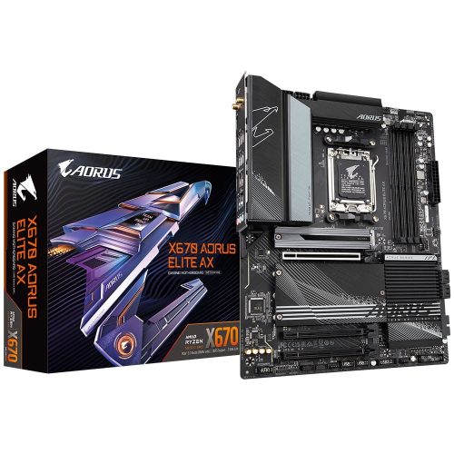  Gigabyte X670 AORUS ELITE AX alaplap 