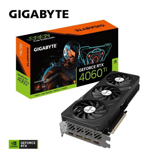  Gigabyte GeForce RTX 4060 Ti 16GB GAMING OC 16G videokártya (GV-N406TGAMING OC-16GD) 