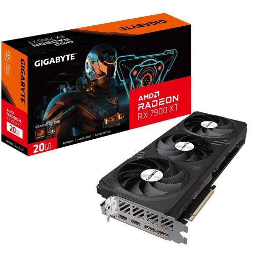  Gigabyte Radeon RX 7900 XT 20GB GAMING OC 20G videókártya (GV-R79XTGAMING OC-20GD) 