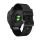  Gigapack 20mm bőr hatású QuickFit csatlakozású Garmin pótszíj fekete (GP-149246) 