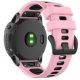  Gigapack 20mm szilikon, QuickFit csatlakozású Garmin pótszíj rózsaszín-fekete (GP-149187) 