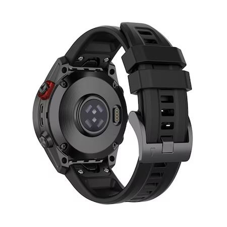  Gigapack 20mm szilikon, QuickFit csatlakozású Garmin pótszíj fekete (GP-149203) 