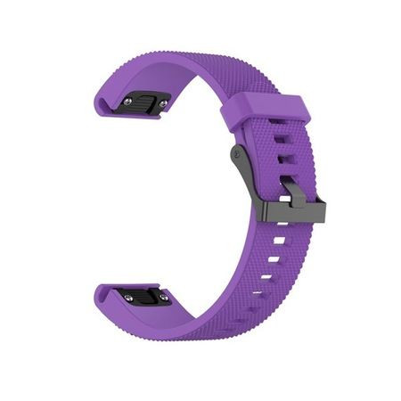  Gigapack 20mm szilikon, QuickFit csatlakozású Garmin pótszíj rombusz mintás lila (GP-149211) 