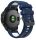  Gigapack 22mm szilikon, QuickFit csatlakozású Garmin pótszíj sötétkék-fehér (GP-149194) 