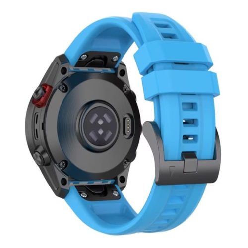  Gigapack 22mm szilikon, QuickFit csatlakozású Garmin pótszíj világoskék (GP-149223) 