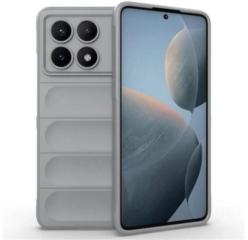  Gigapack Xiaomi Poco X6 Pro 5G szilikon tok világosszürke (GP-155493) 