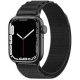  Gigapack Apple Watch Series 9 41mm nylon pótszíj fekete (GP-150426) 