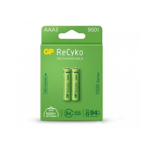  GP ReCkyo micro ceruza elem 950mA NiMH (2db/csomag) (GP100AAAHC-RCK-PGB2) 