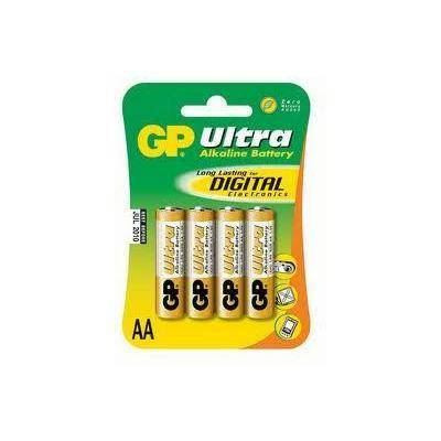  GP 1.5V Ultra alkáli 15AU ceruza (AA) elem (4db/blister)  (GP15AU-2UE4) 