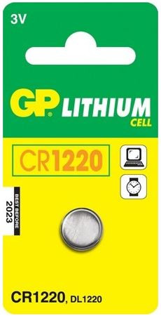  GP CR1220 Litium gombelem 3V (114520) 