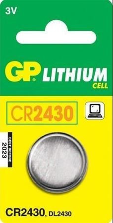  GP CR2430 Litium gombelem 3V (115055) 