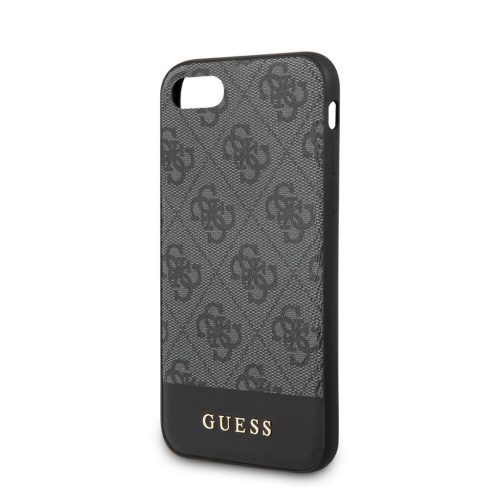  Guess 4G Stripe Apple iPhone 7/8/SE (2020) tok szürke (GUHCI8G4GLGR) 