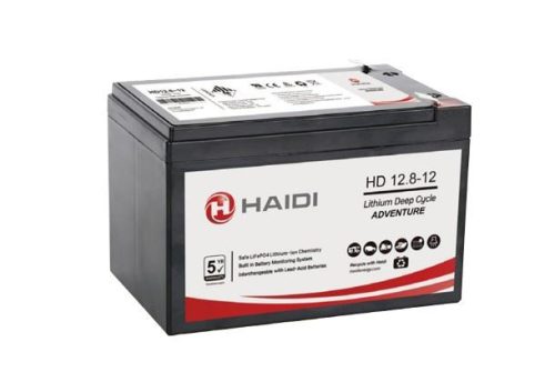  Haidi zárt gondozás mentes akkumulátor 12.8V/12Ah (HD12.8-12) 