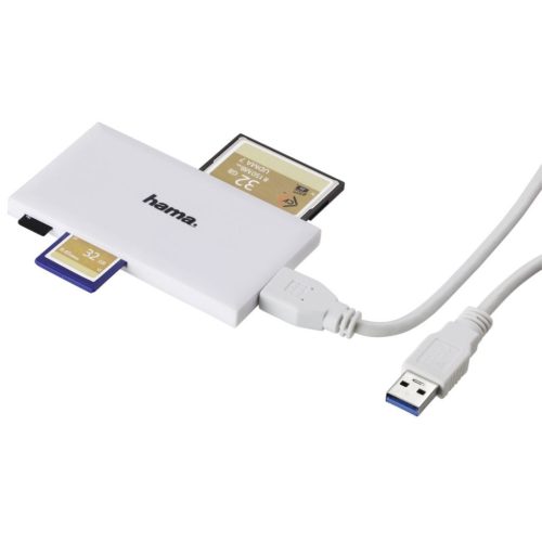  Hama Superspeed Slim Multi kártyaolvasó USB3.0 fehér (181017) 