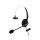  hameco HS-2000M-USB mono headset fekete 