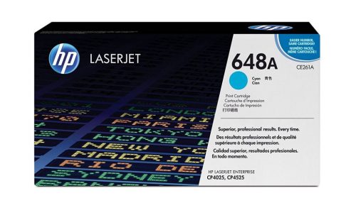  HP CE261A cián toner (648A) 