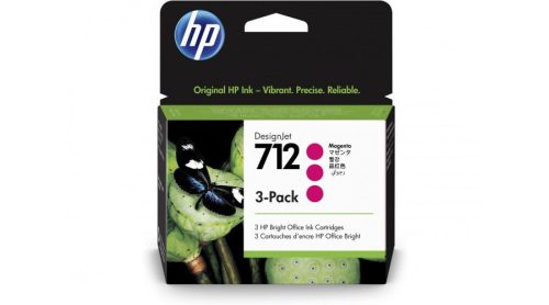  HP 712 tintapatroncsomag magenta (3ED78A) 