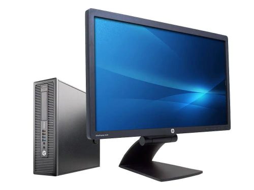  HP EliteDesk 800 G1 SFF i7-4770/8GB/120GB SSD/Win 10 Pro + 23" HP EliteDisplay E231 monitor (2070589) Silver 