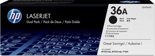  HP CB436AD fekete toner dual pack (36A) 