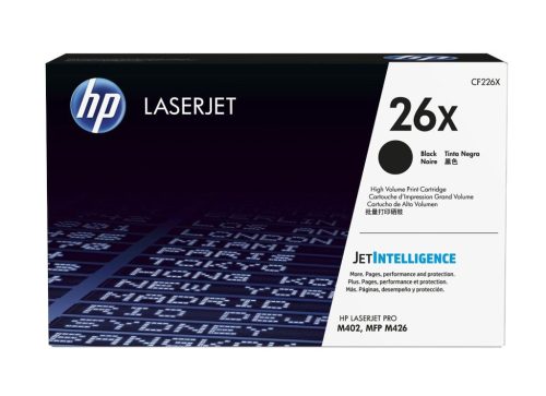  HP 26X nagy kapacitású tonerkazetta fekete (CF226X) 