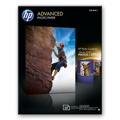  HP 13x18 Fényes Fotópapír 25lap 250g (Q8696A) 