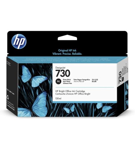  HP 730 DesignJet tintapatron 130ml fotó fekete (P2V67A) 