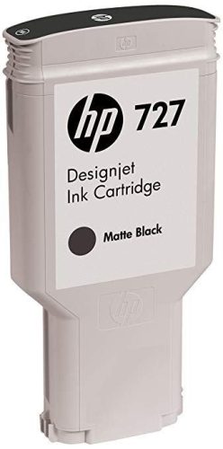  HP 727 300 ml-es DesignJet tintapatron matt fekete (C1Q12A) 