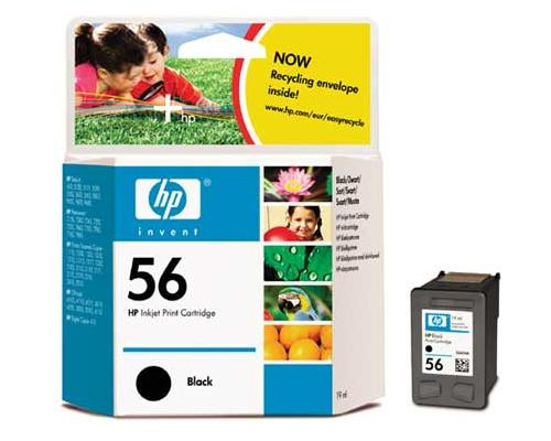  HP C6656AE fekete patron (56) 