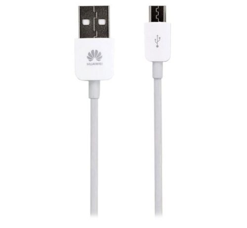  Adatkábel és töltő (USB - microUSB, 100cm) FEHÉR (CP70 / C02450768A / 55030216) 