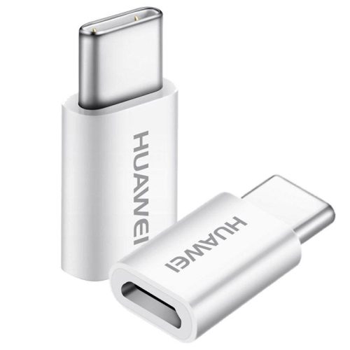  Huawei AP52 Micro USB --> USB Type-C adapter fehér 