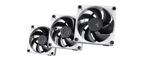  HYTE THICC FP12 hűtő ventilátor fekete-fehér 3db és NP50 vezérlő (FAN-HYTE-FP12-BW-3NP) 