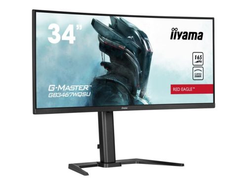  34" iiyama Curved Gaming 1500R ívelt LCD monitor (GB3467WQSU-B5) 