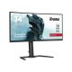  34" iiyama Curved Gaming 1500R ívelt LCD monitor (GB3467WQSU-B5) 