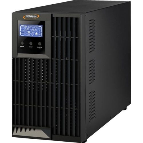  Infosec UPS E4 LCD Pro -  1500 VA - OnLine Sinus szünetmentes tápegység 