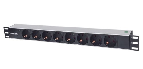  Intellinet hálózati elosztó 19" PDU 8xschuko 1.8m (714037) 